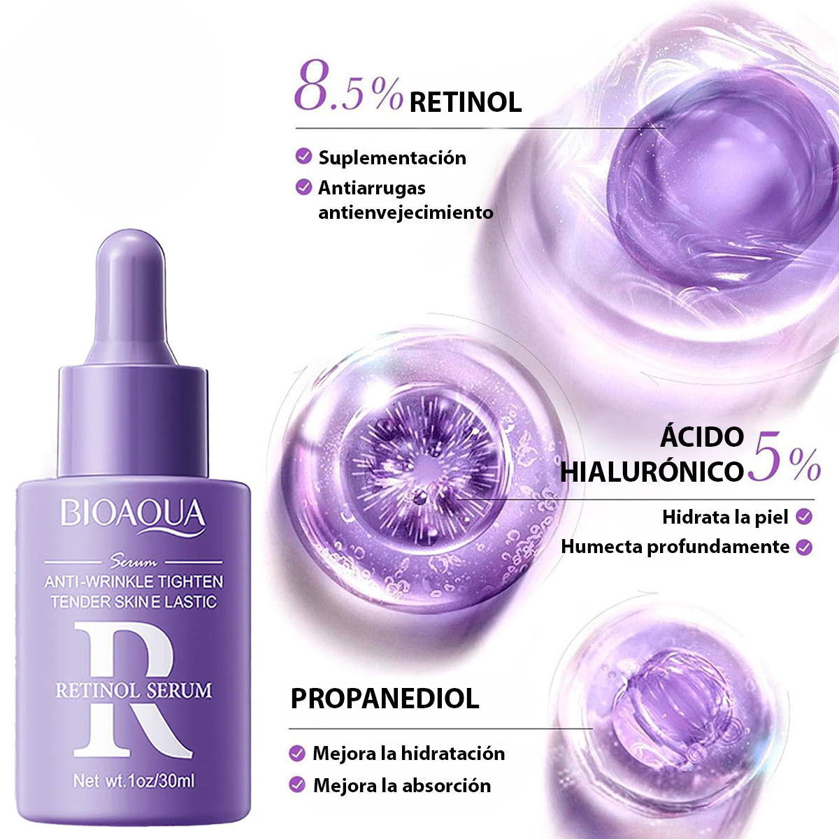 Set Bioaqua Retinol