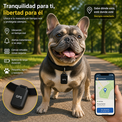 Mini GPS para mascota